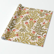Elegant vattenfärg blomster mönster