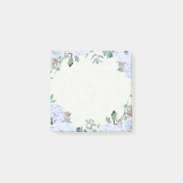 Elegant Vattenfärg Botanisk Blommigt efter anteckn Post-it Block