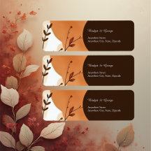 Elegant Vattenfärg Botaniskt konst