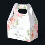 Elegant vattenfärg Botaniskt Vår-favoritruta Presentaskar<br><div class="desc">Elegant vattenfärg Botanical Vår White Favor Box med ditt namn och datum. Fira vår bröllop med den här eleganten vattenfärgsförmånslådan som innehåller mjuka botaniska pastellprodukter i en romantisk blommigt. Personlig med parets datum namn och bröllop är denna charmerande låda perfekt för små favörer, behandlingar eller tackgåvor. Ett vackert tillägg till...</div>