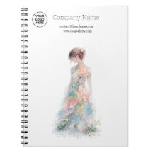 Elegant Vattenfärg Couture Bröllopsmode Designer