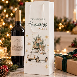 Elegant Vattenfärg Tomte Julfest