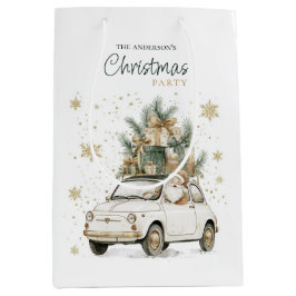 Elegant Vattenfärg Tomte Julfest