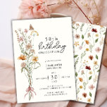 Elegant Vattenfärgad Blommigt 50:e födelsedagen Inbjudningar<br><div class="desc">Upptäck charmen från ditt 50-årsfirande med vår 50-Blommigtars födelsedagsinbjudan till Eleganten. Den här inbjudan är designad för dem som uppskattar sofistikering för att göra din milstolpe verkligt speciell. Den är utskriven på en högkvalitativ kardstock och skryter med en vattenfärgad blommigt som utstrålar en elegant- och strålningskarta. Den exquisite bouquet illustration...</div>