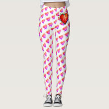 Elegant Vattenfärgfjädrar Anpassningsbar Leggings