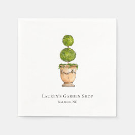 Elegant vattenfärgsalternativ pappersservett