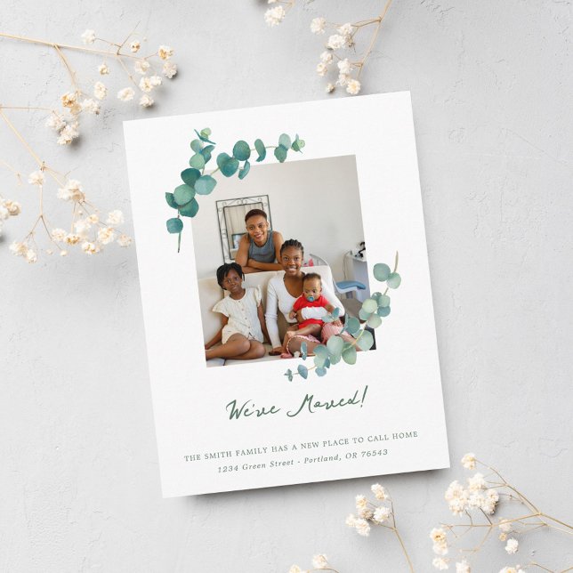 Elegant Vattenfärgsändring av Adress Vykort (Skapare uppladdad)