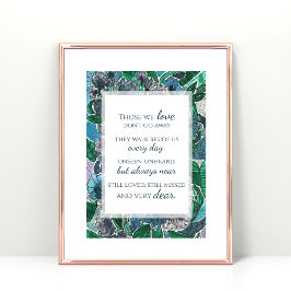 Elegant Vattenfärgsblommor Ramable Sympathy