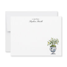 Elegant Vattenfärgscitron träd topiary