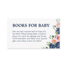 Elegant Vattenfärgsfärgen Flower Bokar för Baby