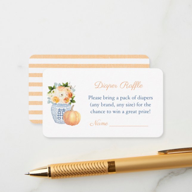 Elegant Vattenfärgsfyllning Babykläder Förkläde Ra Tilläggskort (Fram/Back In Situ)