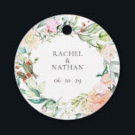 Elegant VattenfärgsGreenery-Blommigt Gåvor Etiketter<br><div class="desc">Den här chicens botaniska märkre för bröllopsförmån kan vara personlig med en delikat blommigt. Perfekt för bröllop,  möhippor,  babyduschar,  baptismer,  förlovningsfester,  årsdagen firande,  studenten,  födelsedagseftergift och andra speciella evenemang under hela året! Designad av Thisisnotme©</div>