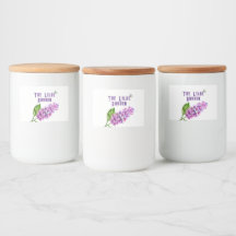 Elegant vattenfärgslilac gren