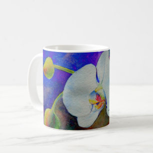 Elegant - vattenfärgsmålning kaffemugg