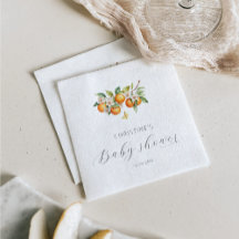 Elegant Vattenfärgsprogram för Orangar för babyklä