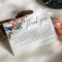 Elegant vattenfärgsskogsfall blommigt bröllop