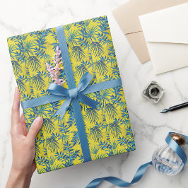 Elegant vattenfärgsskon blommigt dekorativ mönster presentpapper