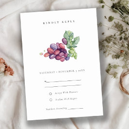 Elegant Vattenskärtskläder Grafikblomma Bröllop OSA Kort