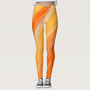 Elegant Vattfärgsfärg Happy halloween Leggings