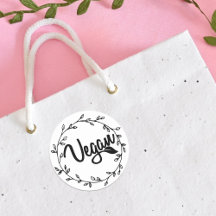 Elegant Vegansk Blad