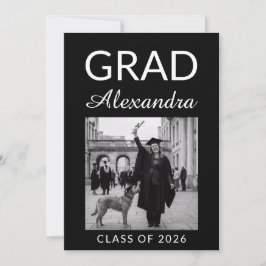Elegant Veterinary Medicine Graduation Party Inbjudningar