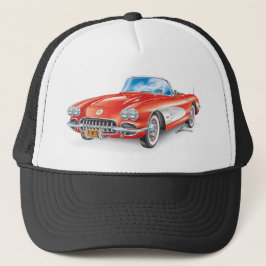 ELEGANT VETTE AUTOMOBILE ART KEPS