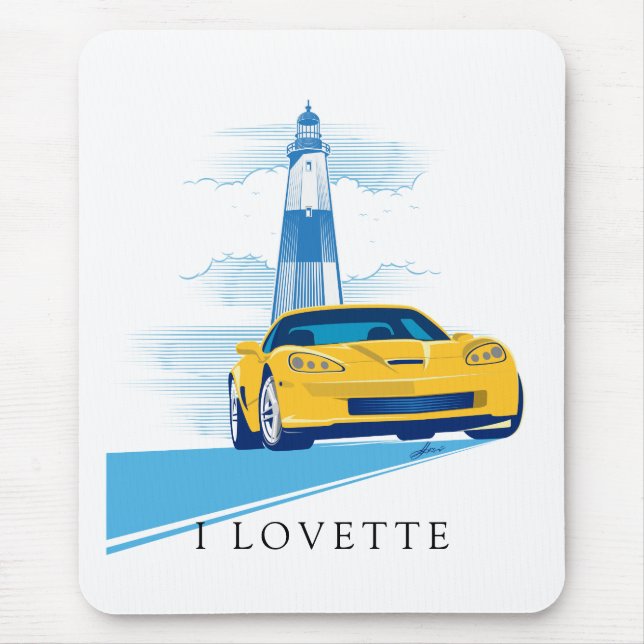 ELEGANT VETTE BIL KONST MUSMATTA (Framsidan)