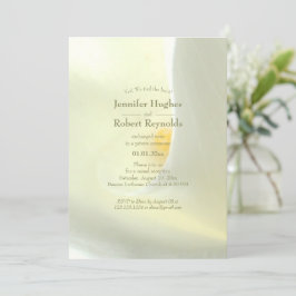Elegant Vi Knöt Knuten Blommig Elopement Inbjudningar