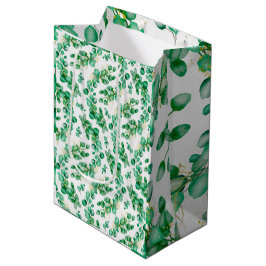 Elegant Vibrant Eucalyptus Medium Gift Bag