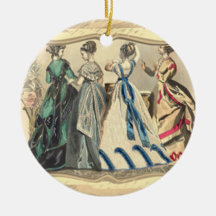 Elegant Victorian Mode Ceramic Träd Dekoration