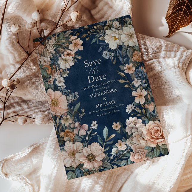 Elegant Victorian Royal Elegance Bröllop Spara Datumet (Skapare uppladdad)