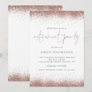 Elegant vid Guld vid Pension vid Glitter vid Ro vi Inbjudningar