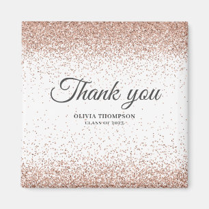 Elegant vid Ro vid Glitter vid Studenten vid Guld Magnet