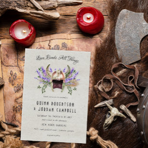Elegant Viking Wedding-inbjudan Inbjudningar