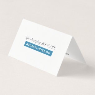 Elegant vikta Notecards Visitkort