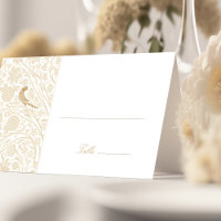 Elegant Viktorian Bröllop Place Card
