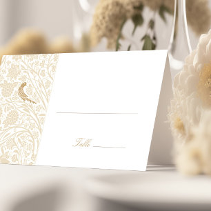 Elegant Viktorian Bröllop Place Card Kort