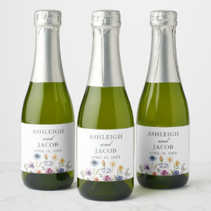 Elegant vildblomma vårbröllop anpassad mini