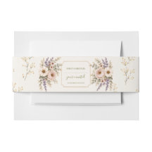 Elegant vildblommabryllop