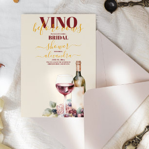 Elegant Vino före vems möhippa Inbjudningar