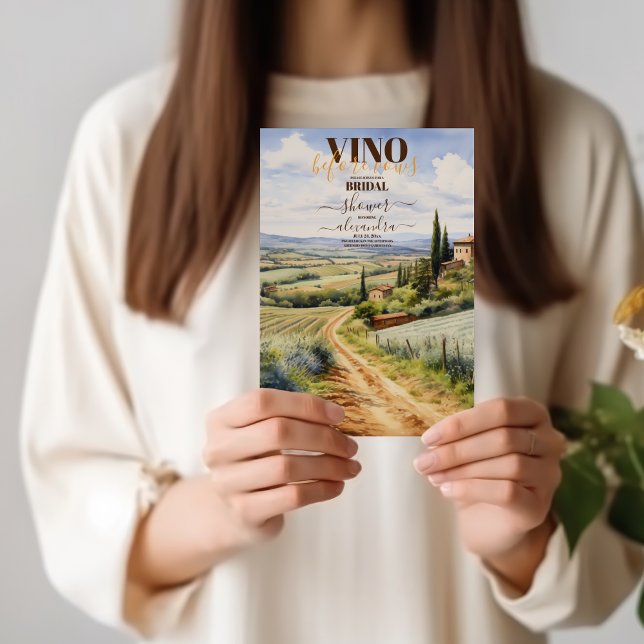 Elegant Vino före Vows Winery Möhippa Inbjudningar (Skapare uppladdad)