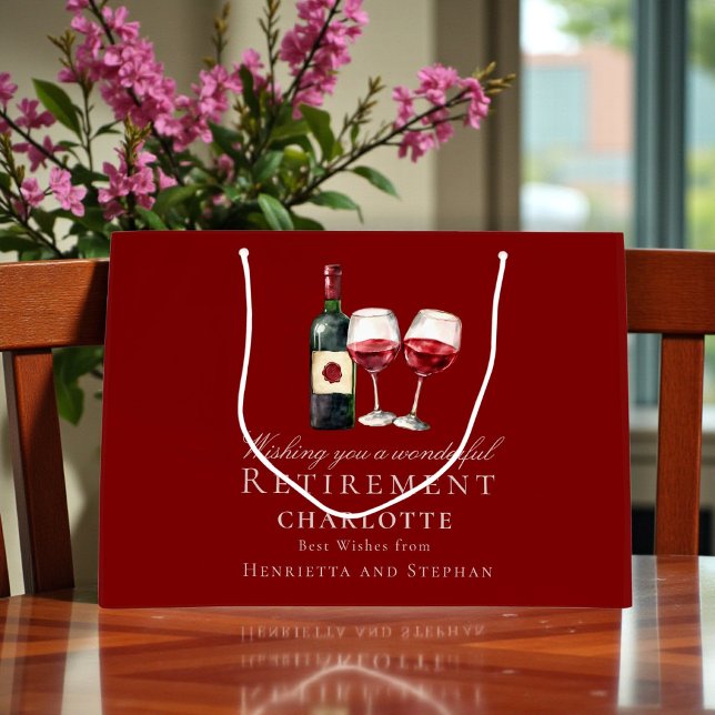 Elegant vinpensionstextdesign (Skapare uppladdad)