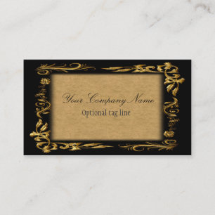 Elegant Vintage Antique Visitkort