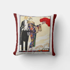 Elegant Vintage Art Deco Kudde