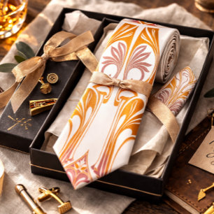 Elegant Vintage Art nouveau Mönster Slips