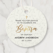 Elegant Vintage Baptism Tack