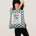 Elegant vintage: Bauble jul party-gåva Tygkasse<br><div class="desc">Elegantens vintage bauble julklapp tote. Modern typisk typdesign.</div>