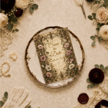 Elegant Vintage Botanisk Bröllop