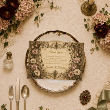 Elegant Vintage Botanisk Bröllop