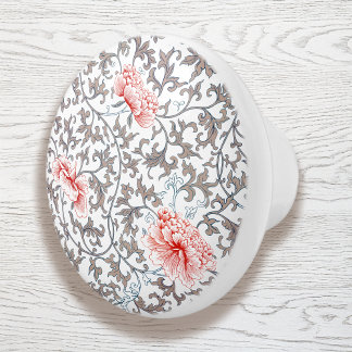 Elegant Vintage botaniskt i Neutralt Färg Knopp